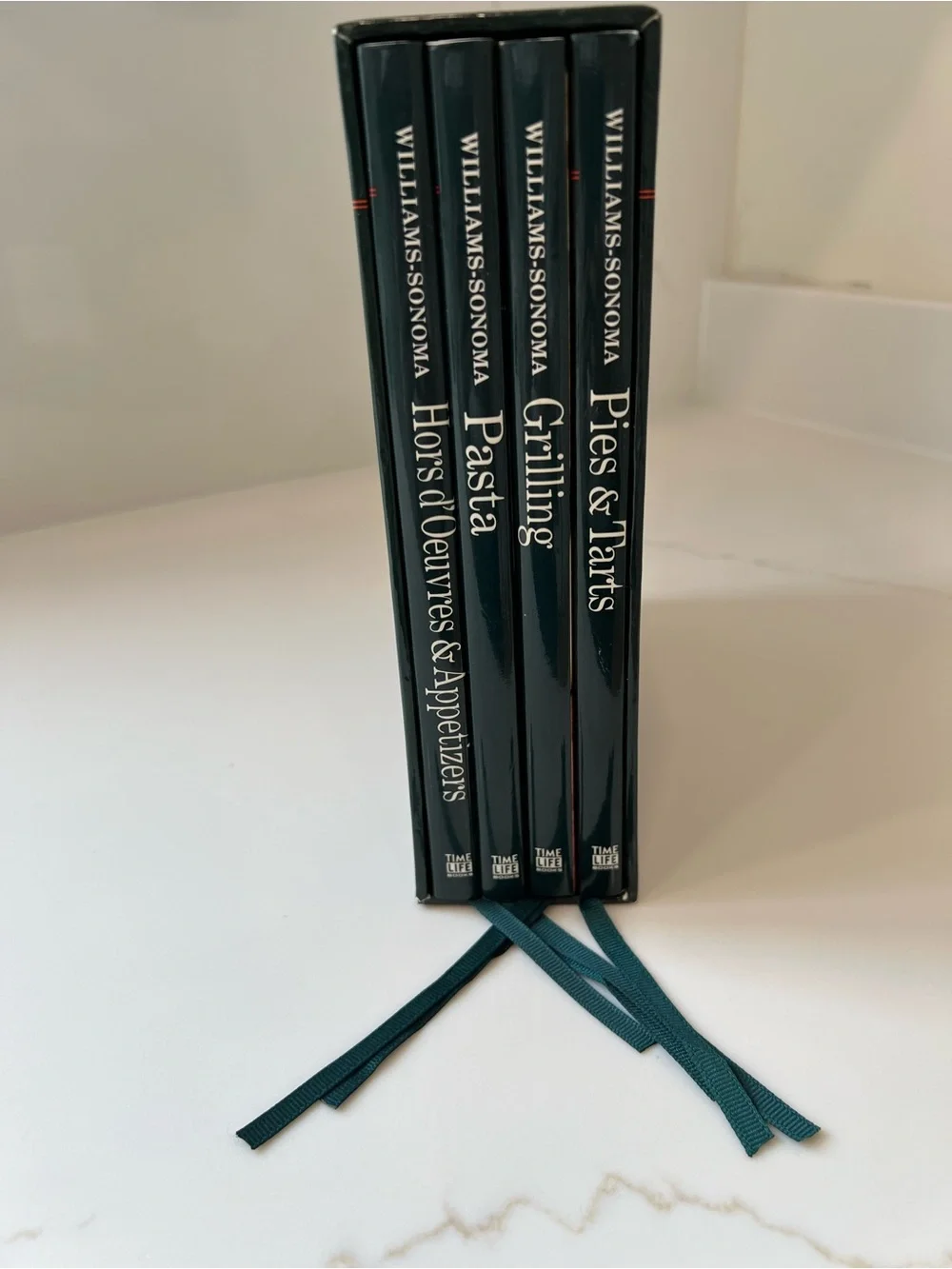 Williams Sonoma Kitchen Library - 4 cookbook box set